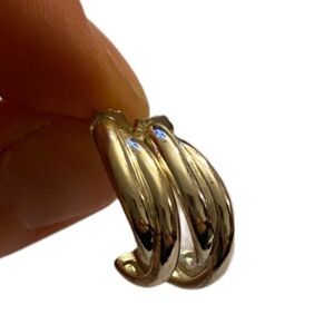 Twist Open Hoop Earrings